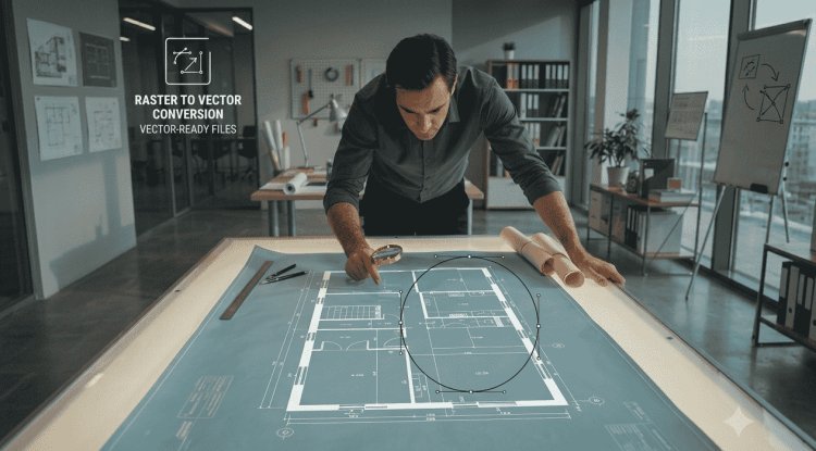 Raster-to-Vector Conversion: Turn Scanned Drawings into CAD Files
