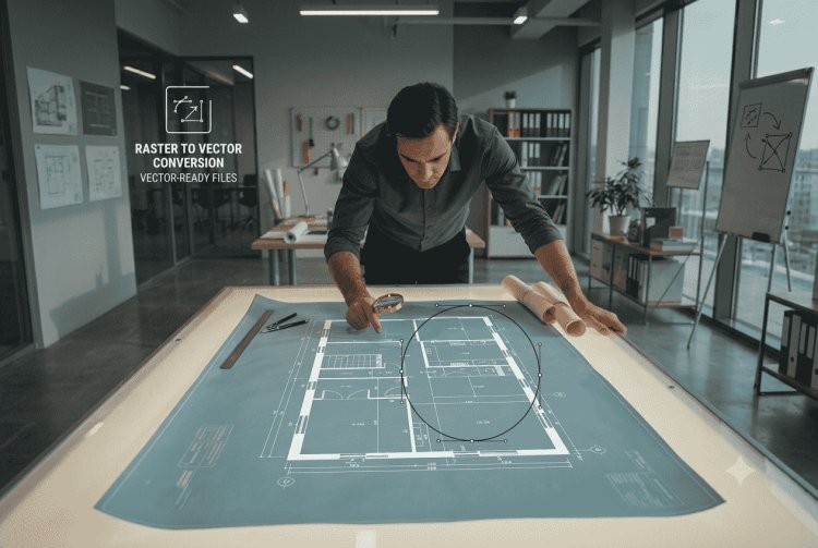 Raster-to-Vector Conversion: Turn Scanned Drawings into CAD Files